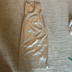 NWT metallic dress